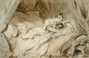 無駄な抵抗 作： Jean Honore Fragonard